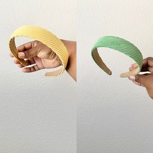 🍉 2 corduroy headbands